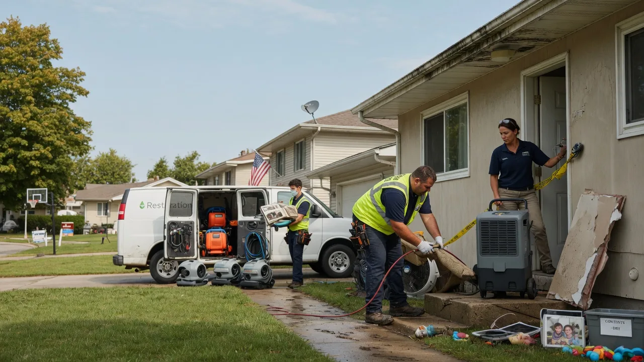 Water Damage Restoration in California, KY near me